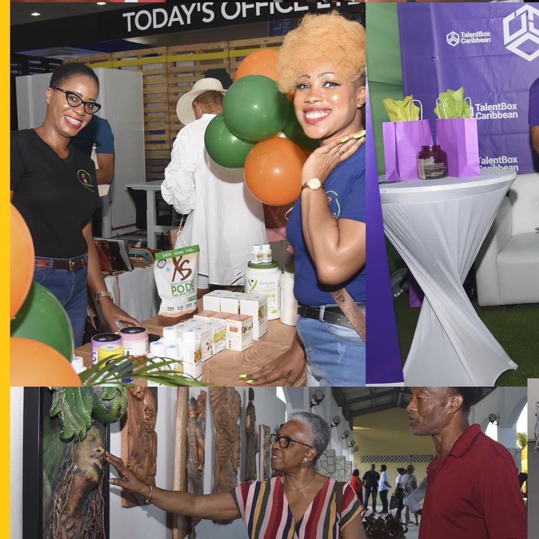 Business people networking in Montego Bay